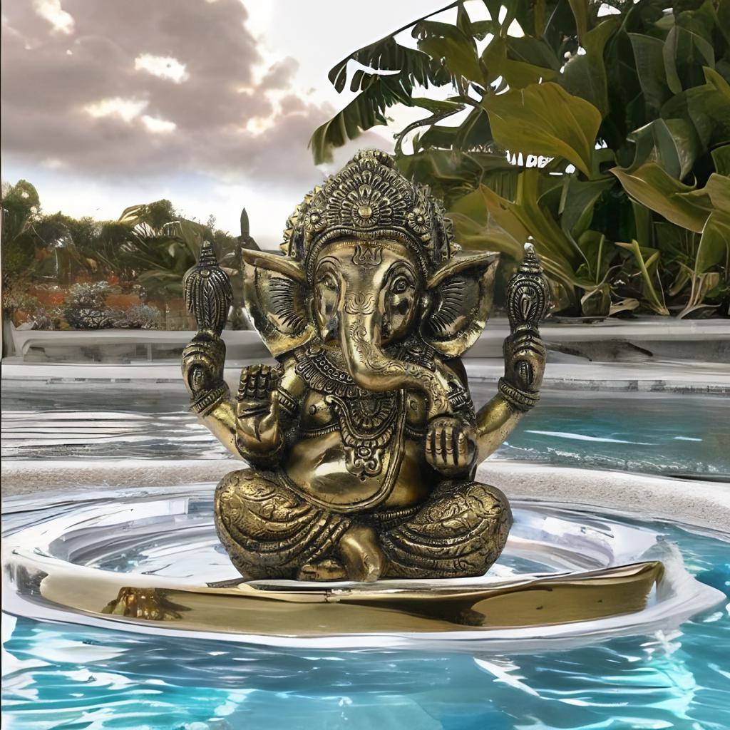 Ganesha Premium Brass Idol