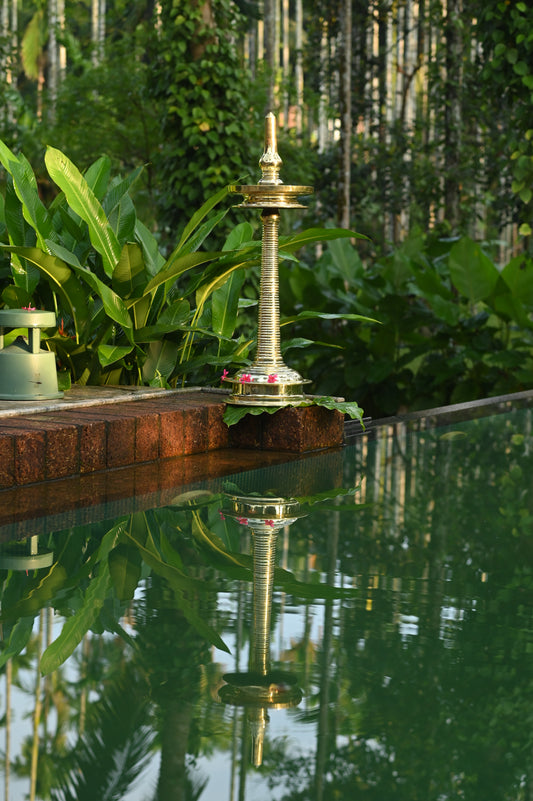 Authetic Kerala Brass Oil Lamp