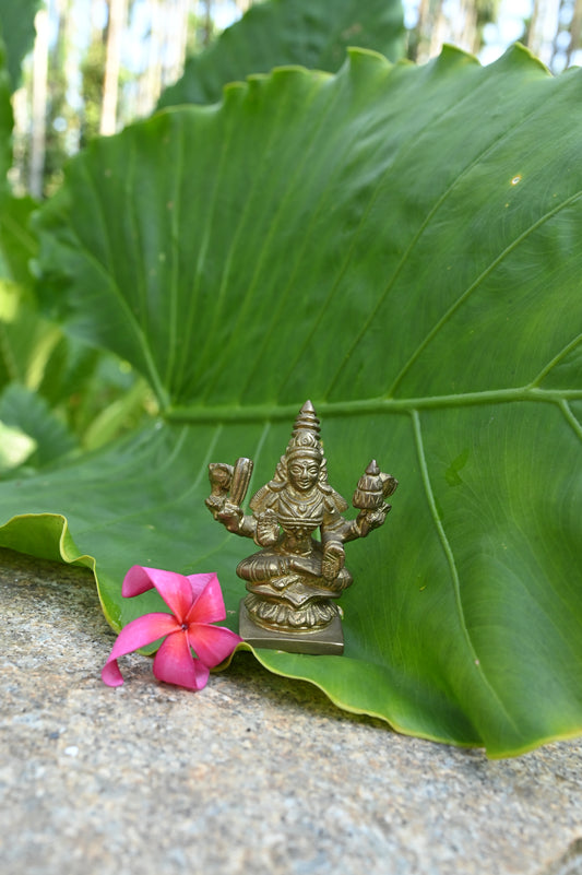 Hayagriva Lakshmi Brass Idol - Small