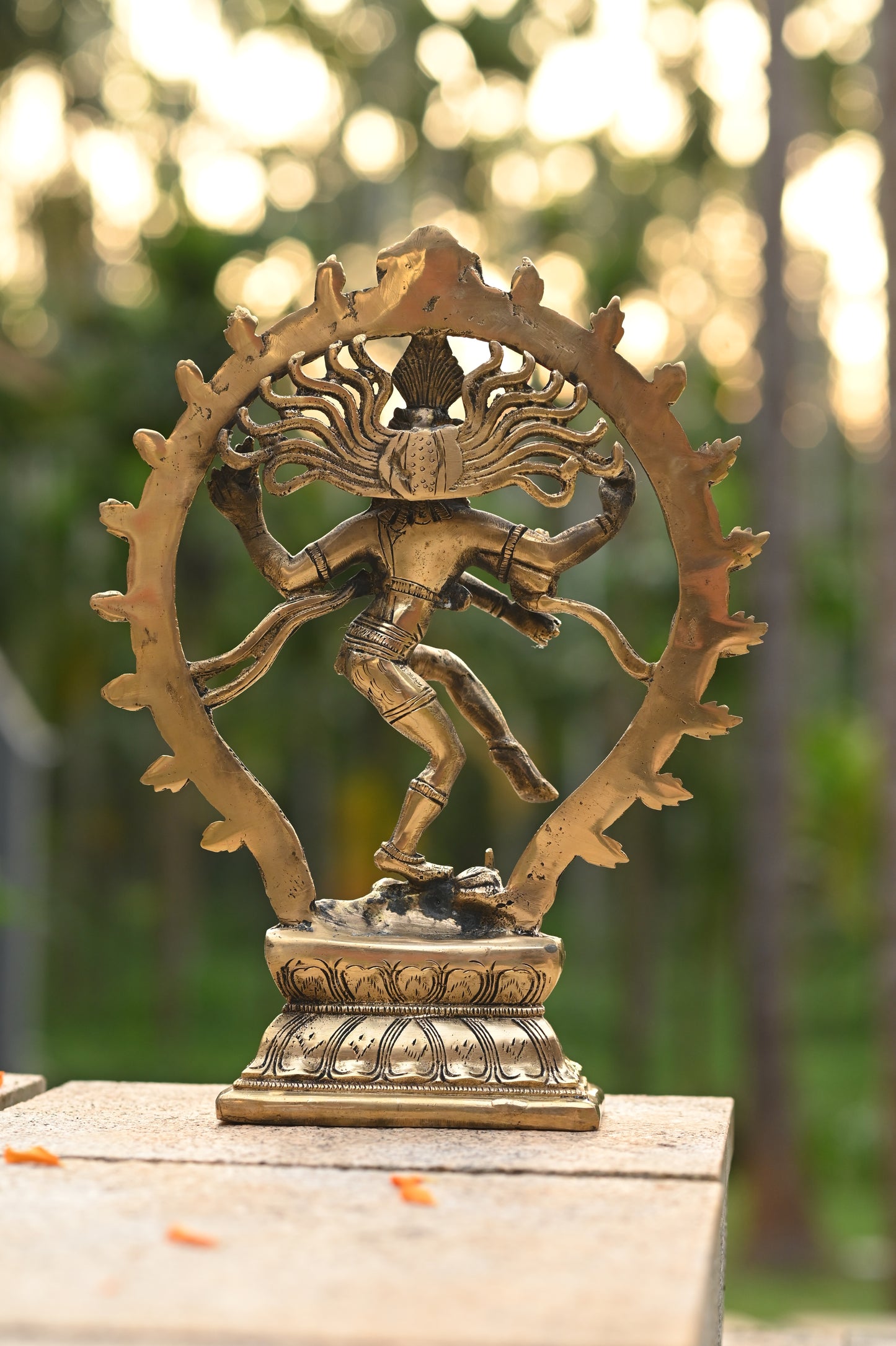 Lord Nataraj Brass Idol