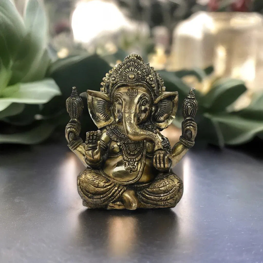 Ganesha Premium Brass Idol